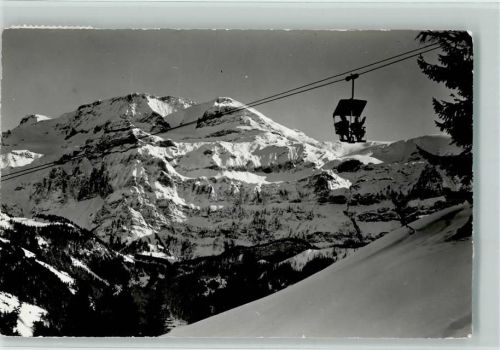 Lenk im Simmental Sesselbahn Lenk-Betelberg mit Wildstrubel