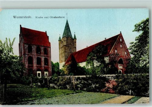 26655 W2910 Westerstede - Kirche und Glockenturm