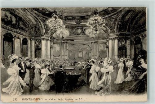Monte Carlo 1912 Autour de la Roulette AK
