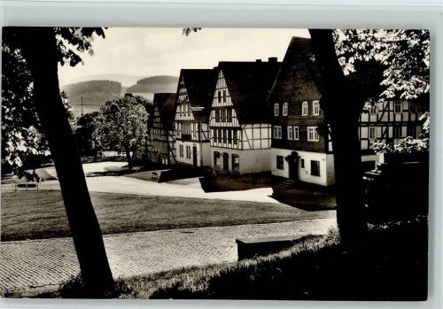 Hilchenbach Marktplatz Fachwerkhäuser