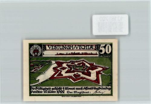 Vechta Notgeld Veste