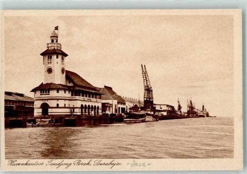 Surabaya Soerabaja - Havenkantoor Tandjong Perak