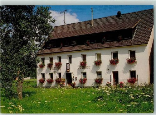Egloffsteinerhüll Gasthaus Pension Polster Rückseite mit Abschürfungen bzw Kleberesten