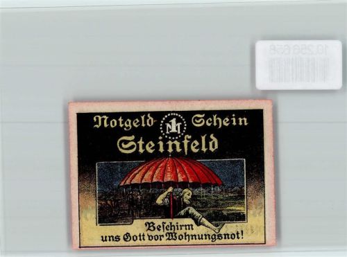 Steinfeld Notgeld 1 Mark