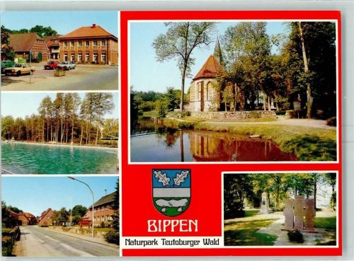 Bippen St. Georgs Kirche Schwimmbad Fachwerkhaus