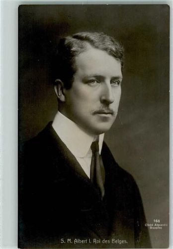 Albert I Roi des Belges Nr. 160 Dobrecourt Foto AK