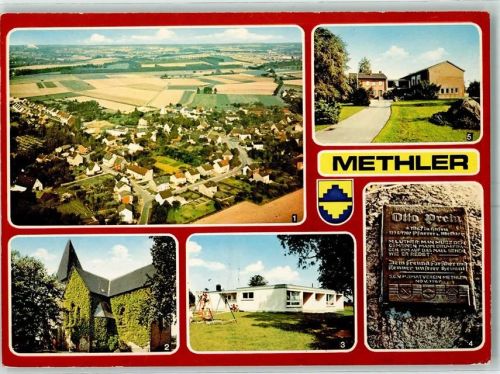 Methler Ev. Magarethenkirche Ev. Kindergarten Gedenktafel f. Pastor Otto Prein Bodelschwigh Haus