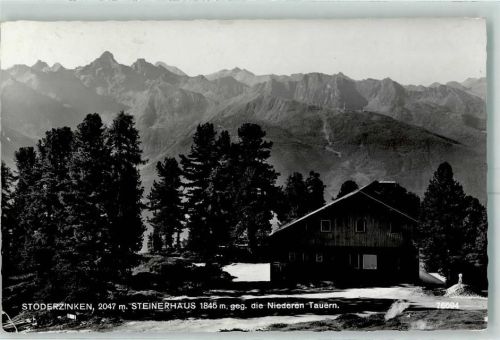 Steinerhaus Stoderzinken gegen Niederne Tauern Hüttenstempel
