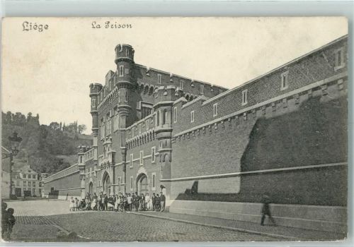 Liege 1915 La Prison Gefängnis