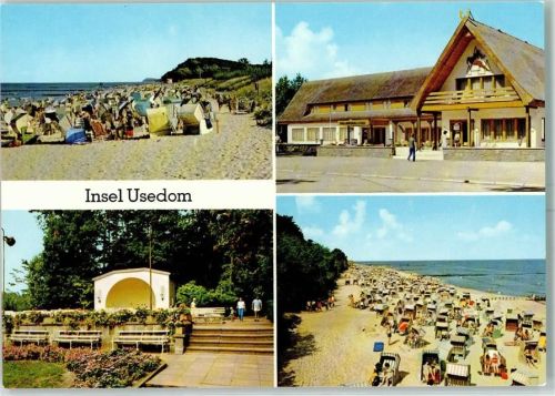 Usedom Strand Forstferienheim Konzertplatz