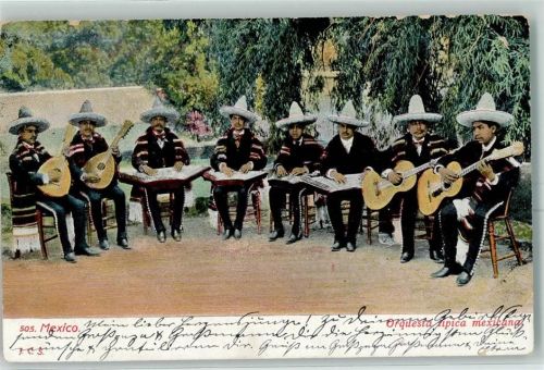 Mexiko City Tracht Musiker