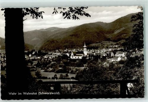 Wehr Wehratal Rückseite mit Abschürfungen bzw Kleberesten