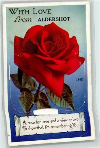 Aldershot Rose Leporello AK