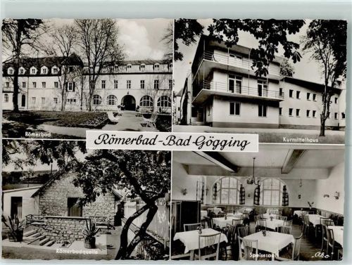 Bad Gögging Römerbad Innenansicht Speisesaal Römerbadquelle Kurmittelhaus
