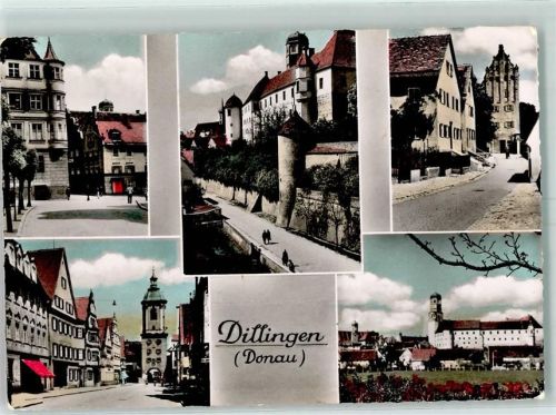 89407 W8880 Dillingen a d Donau - Mehrbildkarte