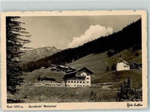 Bad 1942 Hotel Walsertal