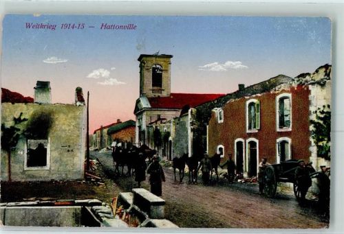 Vigneulles-les-Hattonchatel 1915 Feldpost WK I Nr. 93