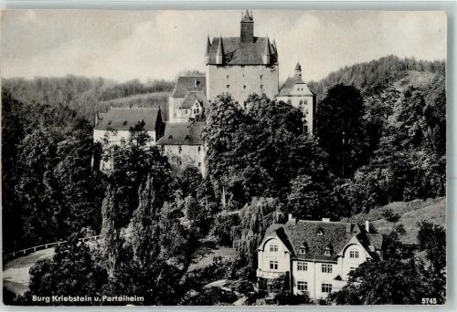 09648 O9251 Kriebstein - Burg Kriebstein und Parteiheim