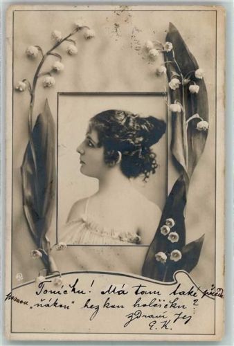 1904 Jugendstil Foto Frauenschönheit K