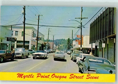 Myrtle Point - Oregon Street Scene