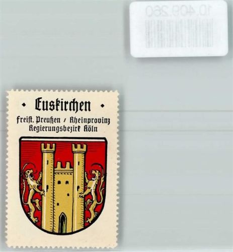 Euskirchen Vignette Wappen Kaffee Hag ca 1920-1940