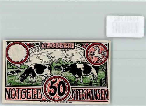 Winsen Notgeld Schloß Winsen
