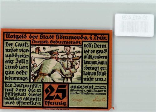 Sömmerda Notgeld Soldaten