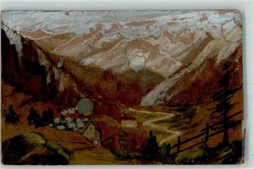 1912 handgemalt