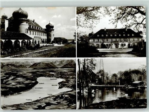 82347 W8139 Höhenried , Starnberger See - Starnberger See Schloß Höhenried