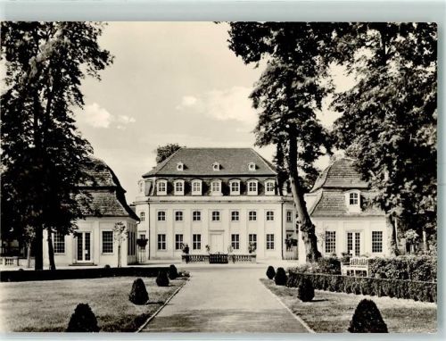 Bad Lauchstädt Kuranlagen Goethe Theater Brunnen