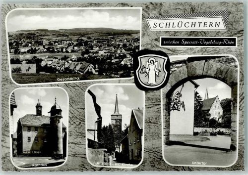 Schlüchtern Rathaus Ev. Kirche Untertor