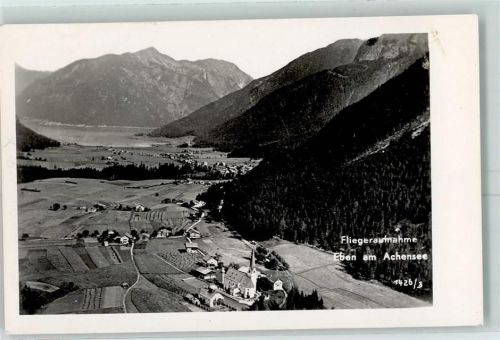 Maurach Fliegeraufnahme Eben am Achensee