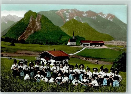 83334 W8221 Inzell - Trachten Jugendgruppe des Gebirgs Trachtenvereins