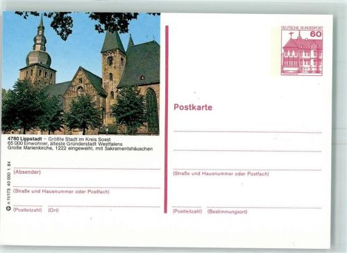 Lippstadt Große Marienkirche Postkarte