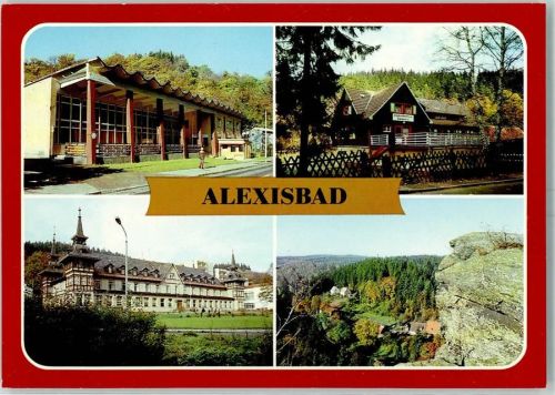 Alexisbad HO Raststätte Goldene Rose Kinderkurheim Talwiese Reichsbahn Erholungsheim Selketal