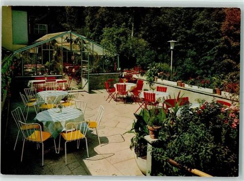 Lorch Cafe Muckensee Gartenterrasse Wintergarten