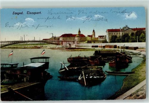 Szeged 1916 Hafen