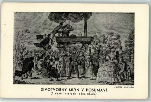 Divovorny Mlyn V Posumavi Hexenverbrennung AK