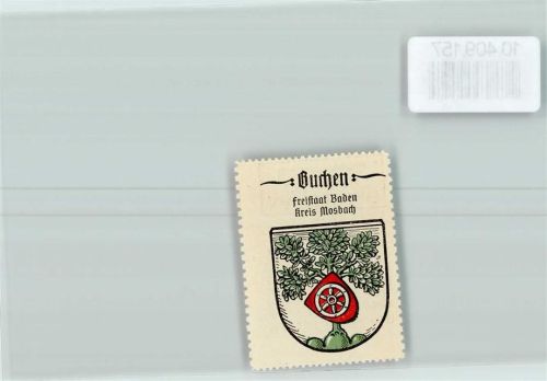 Buchen Vignette Wappen Kaffee Hag ca 1920-1940