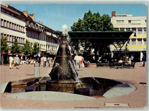 Bad Godesberg Theaterplatz Brunnen