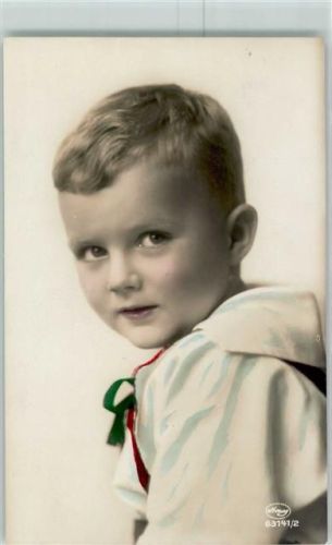 Serie 63141-2 Kinderpoträt handcoloriert