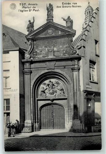 Antwerpen Kirche Portal