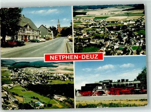 Netphen Dampflokomotive Gasthaus Schwimmbad