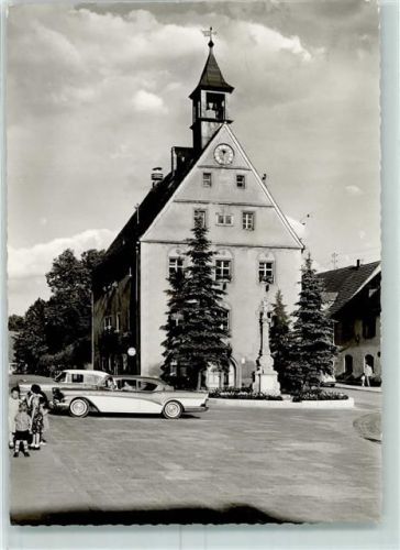 Grafenwöhr Rathaus Denkmal Oldtimer