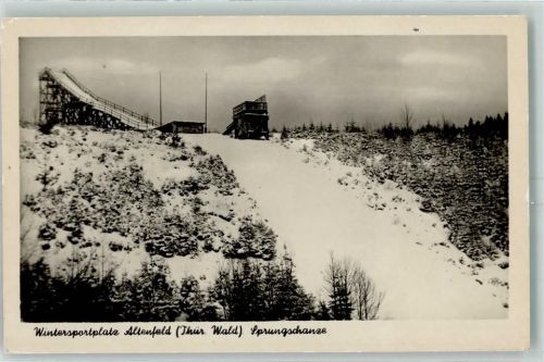 Altenfeld Sprungschanze Winter