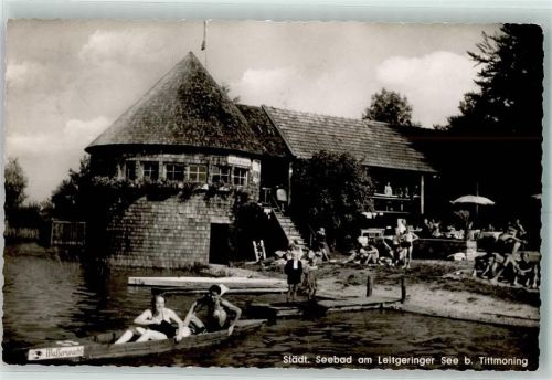 Tittmoning Städt. Seebad am Leitgeringer See Paddelboot