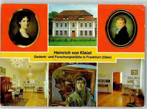 Frankfurt Heinrich von Kleist Wilhelmine von Zenge Ausstellungsräume im Haus Kleist