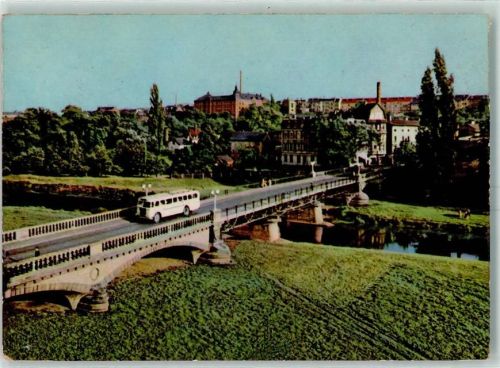 Zeitz Karl Marx Brücke Omnibus