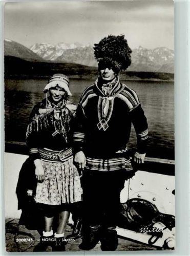 Oslo 1950 Tracht Ort lt. Stempel