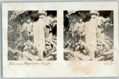 Palermo Kapuziner-Gruft Foto-AK